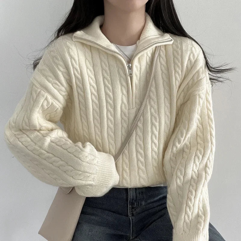 Valenzora | Zip Pullover