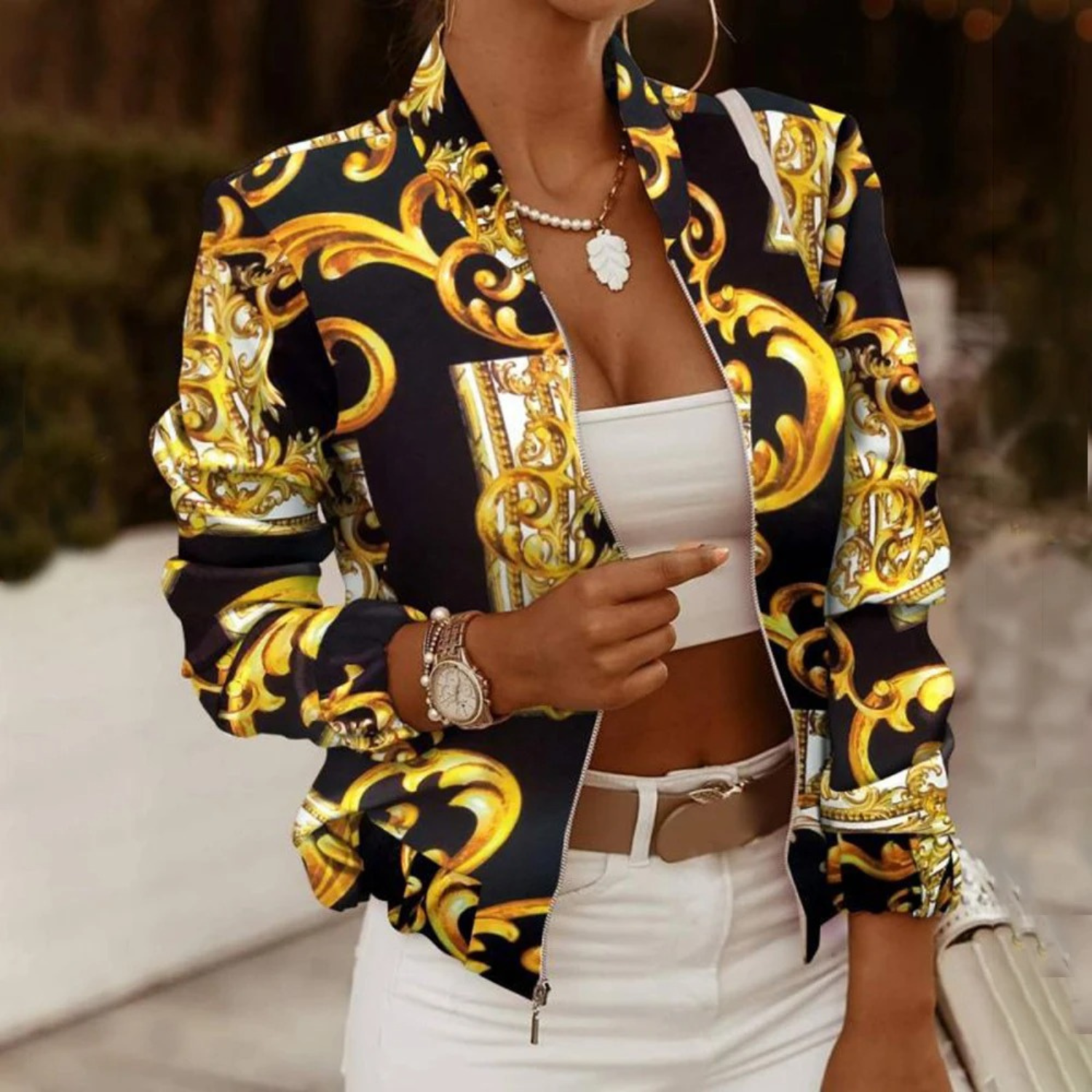 Valenzora | Women's summer jacket with a modern design