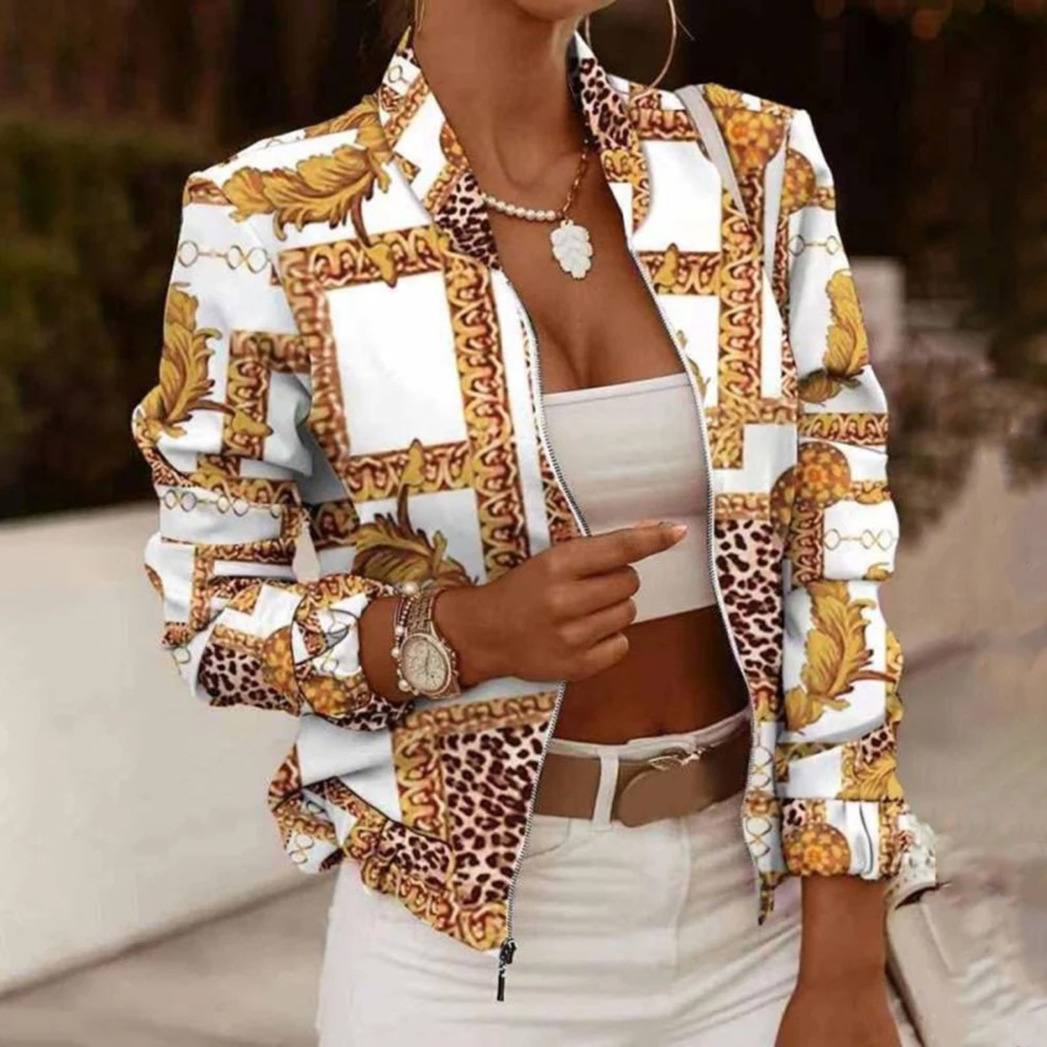 Valenzora | Women's summer jacket with a modern design
