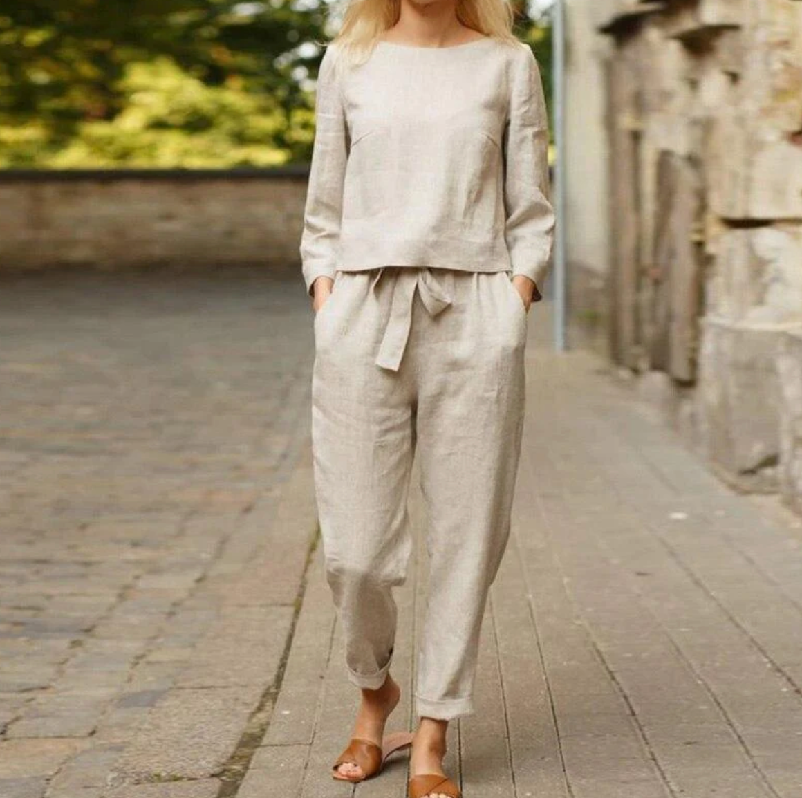 Valenzora | Linen Summer Set