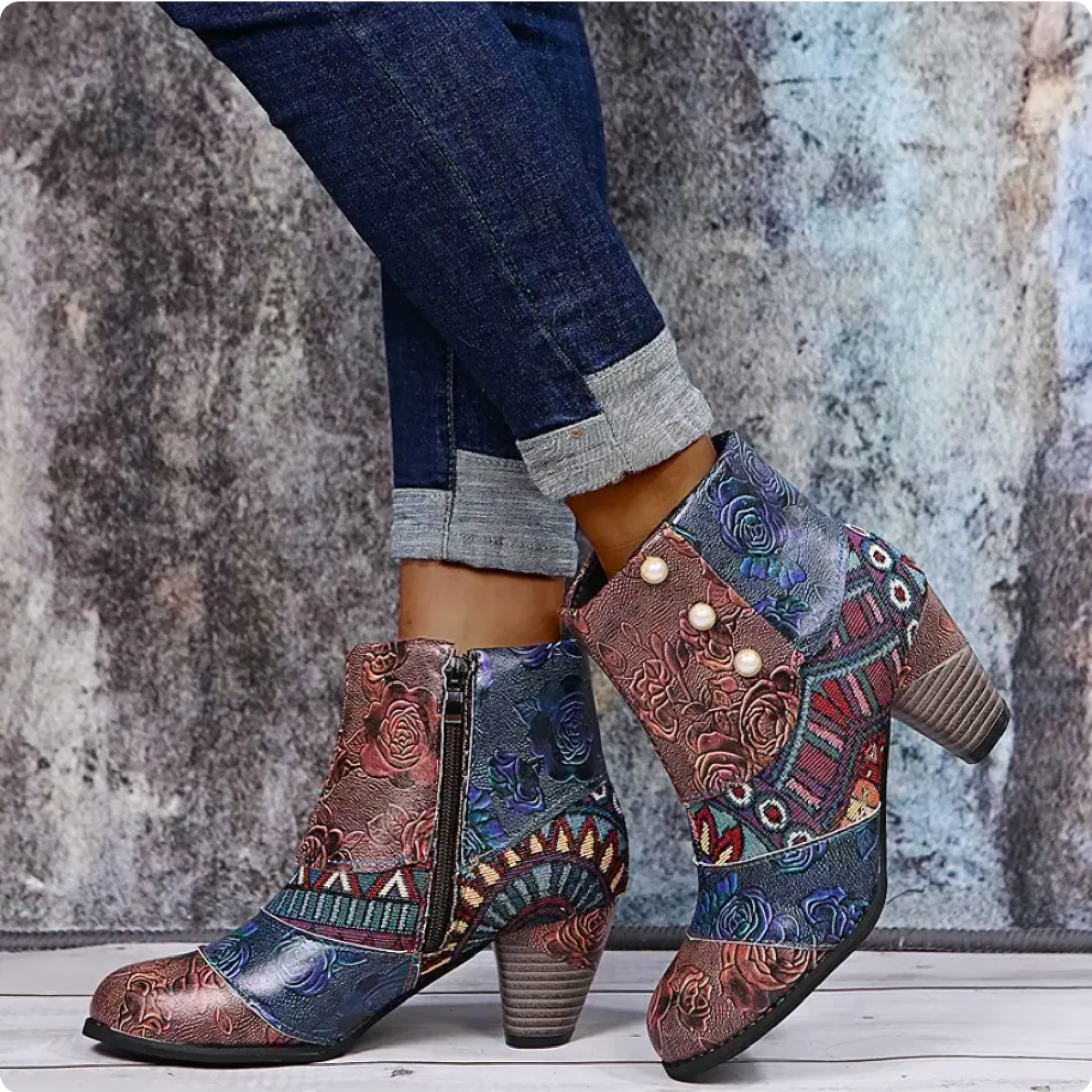 Valenzora Retro-Stiefel – Lois