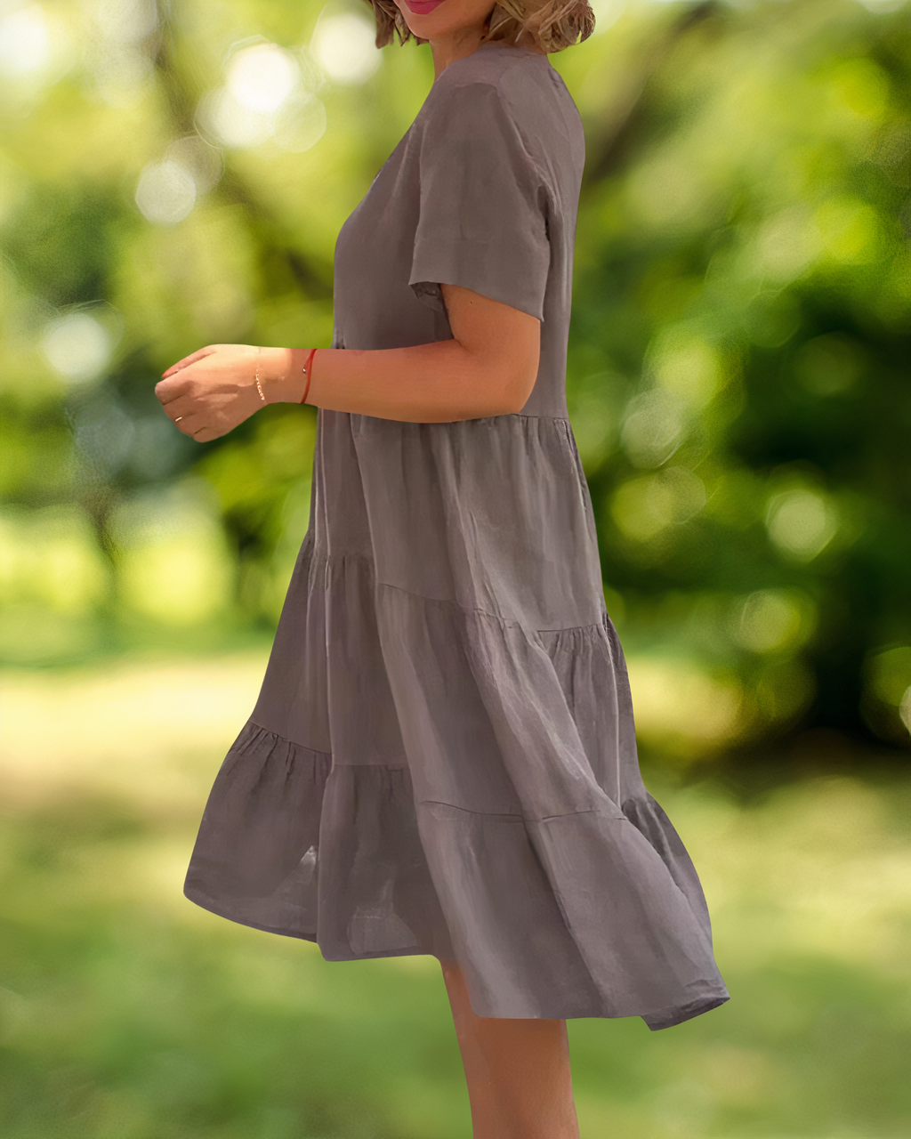 Valenzora | Cotton-linen dress
