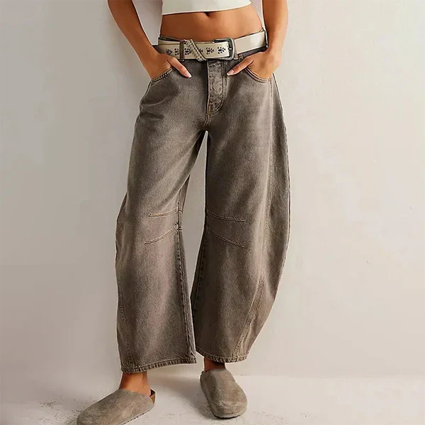 Valenzora | Mid-Rise-Jeans mit schmal zulaufendem Bein für Damen