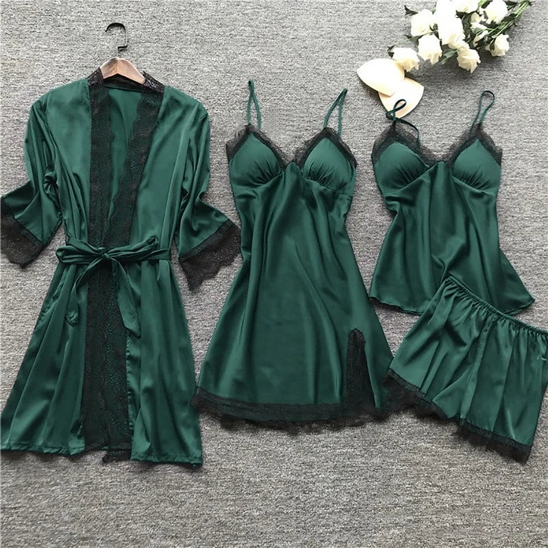 Valenzora | Satin Pyjama Set