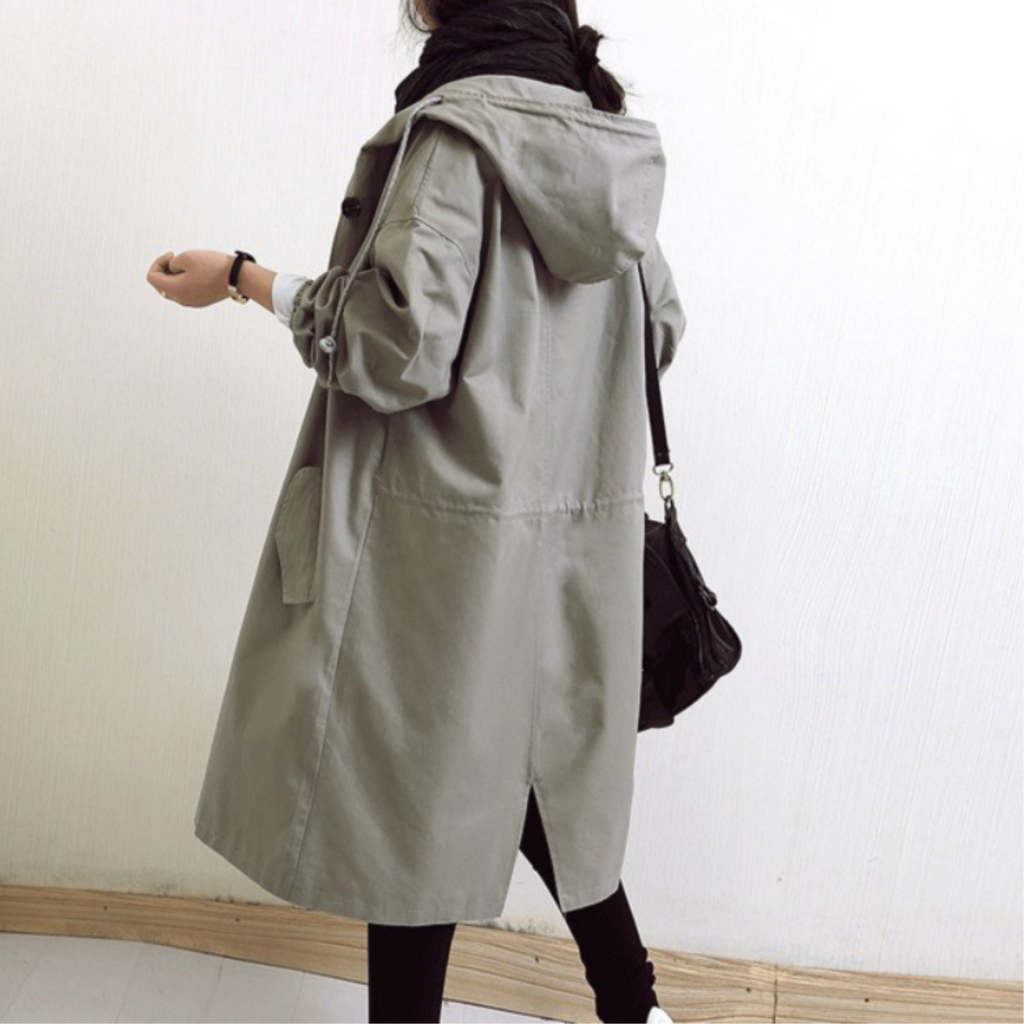 Valenzora | Long Trench Coat for Women
