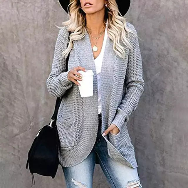 Valenzora | Lässige Strickjacke