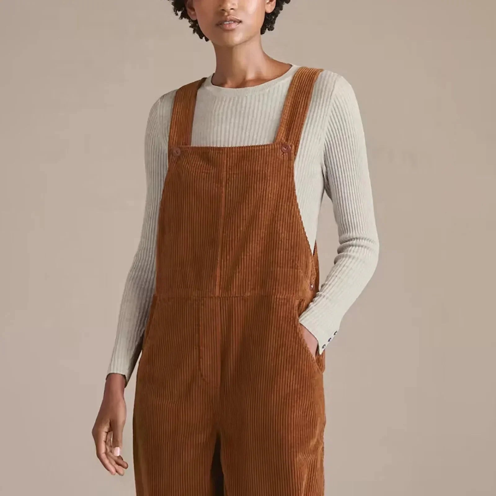 Valenzora | Corduroy jumpsuit for women