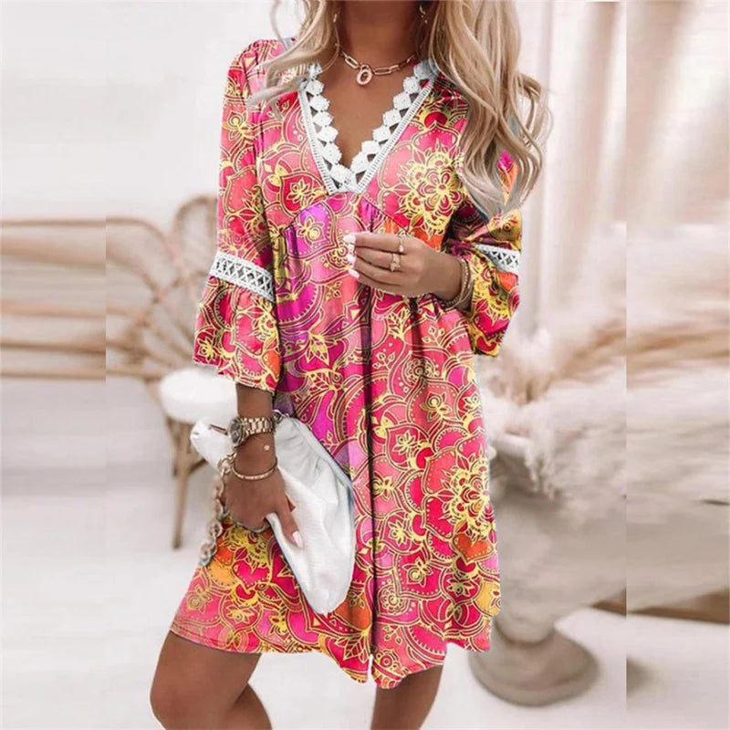 Valenzora | Blumenkleid für Damen