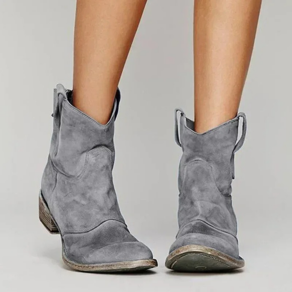 Valenzora | Leather cowboy boots for women
