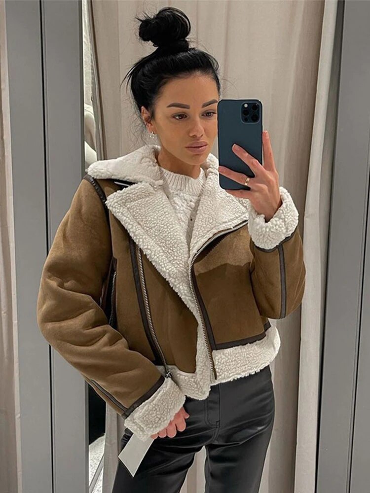 Valenzora | Elegant fur jacket for women