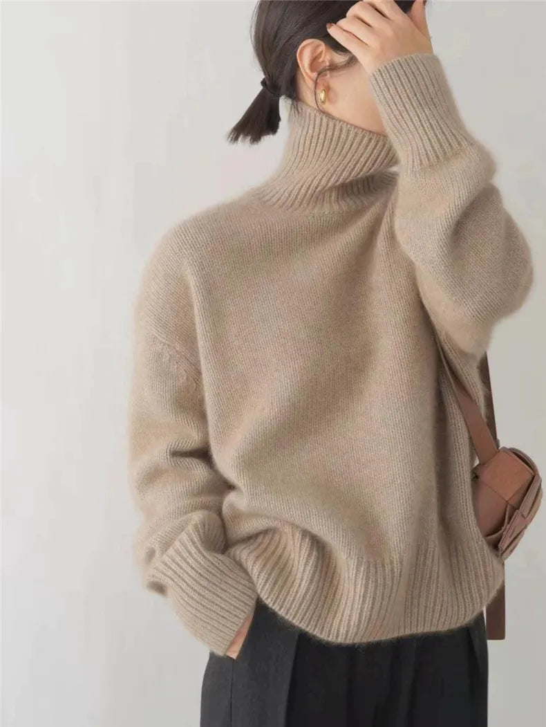 Valenzora | Kaschmir Rollkragenpullover Damen
