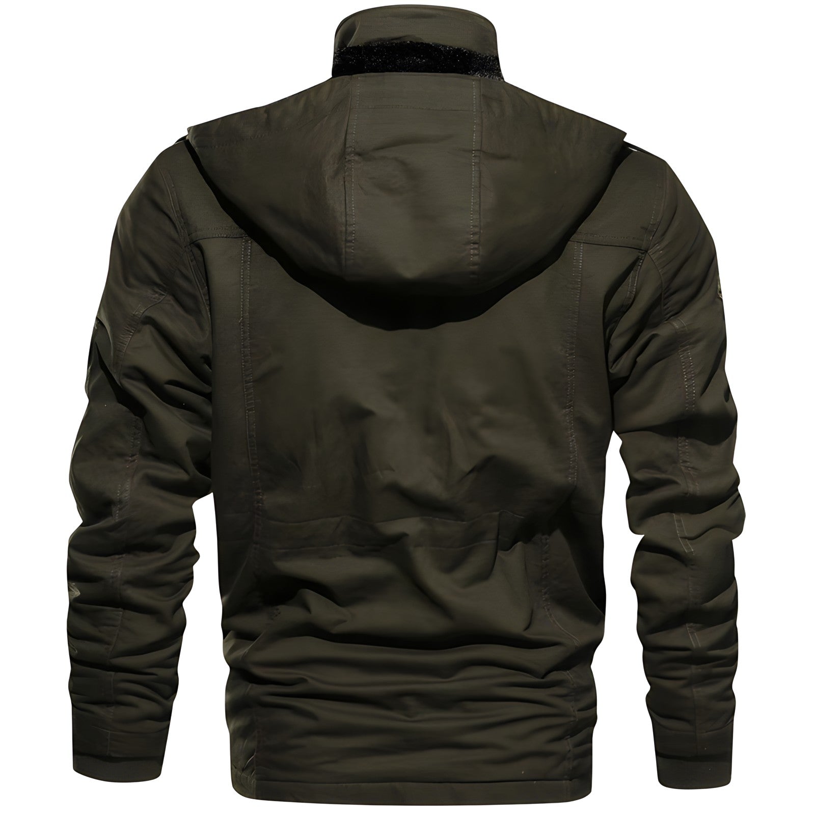 Valenzora | Waterproof military jacket with adjustable waistband