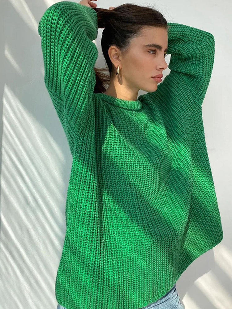 Valenzora | Oversized Grobstrickpullover für Damen