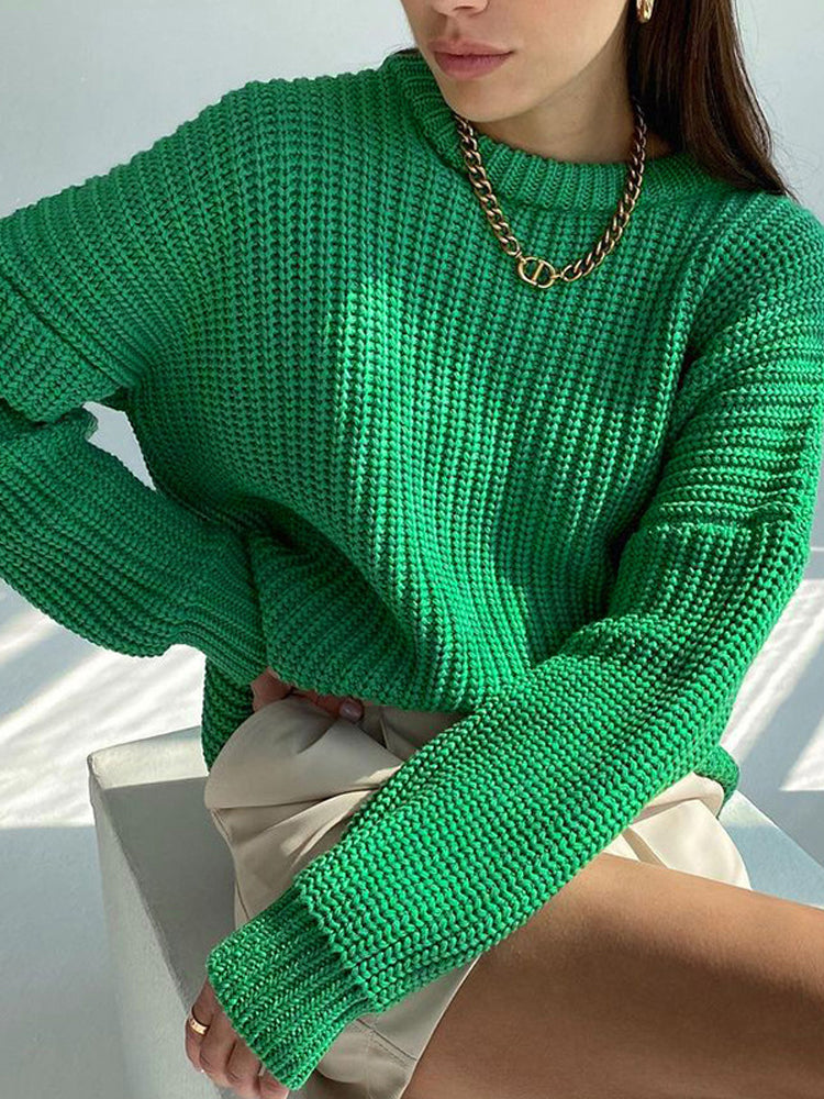 Valenzora | Oversized Grobstrickpullover für Damen