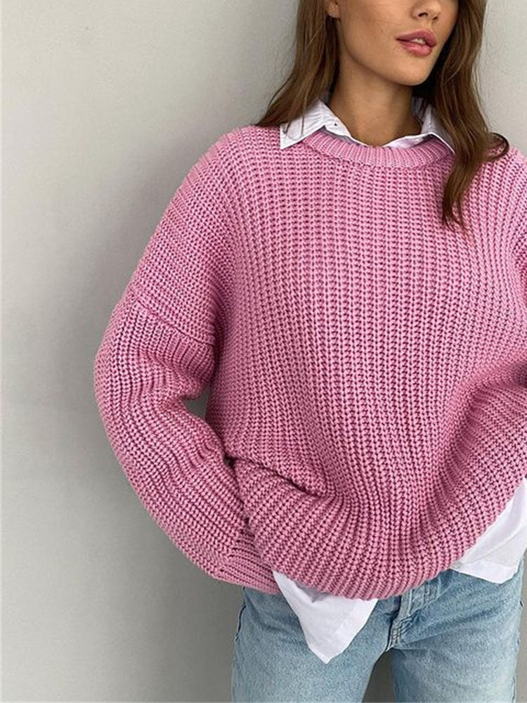 Valenzora | Oversized Grobstrickpullover für Damen