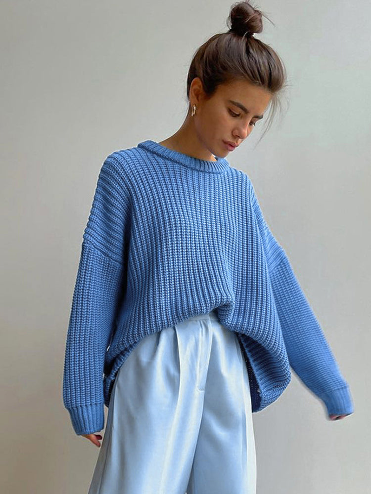 Valenzora | Oversized Grobstrickpullover für Damen