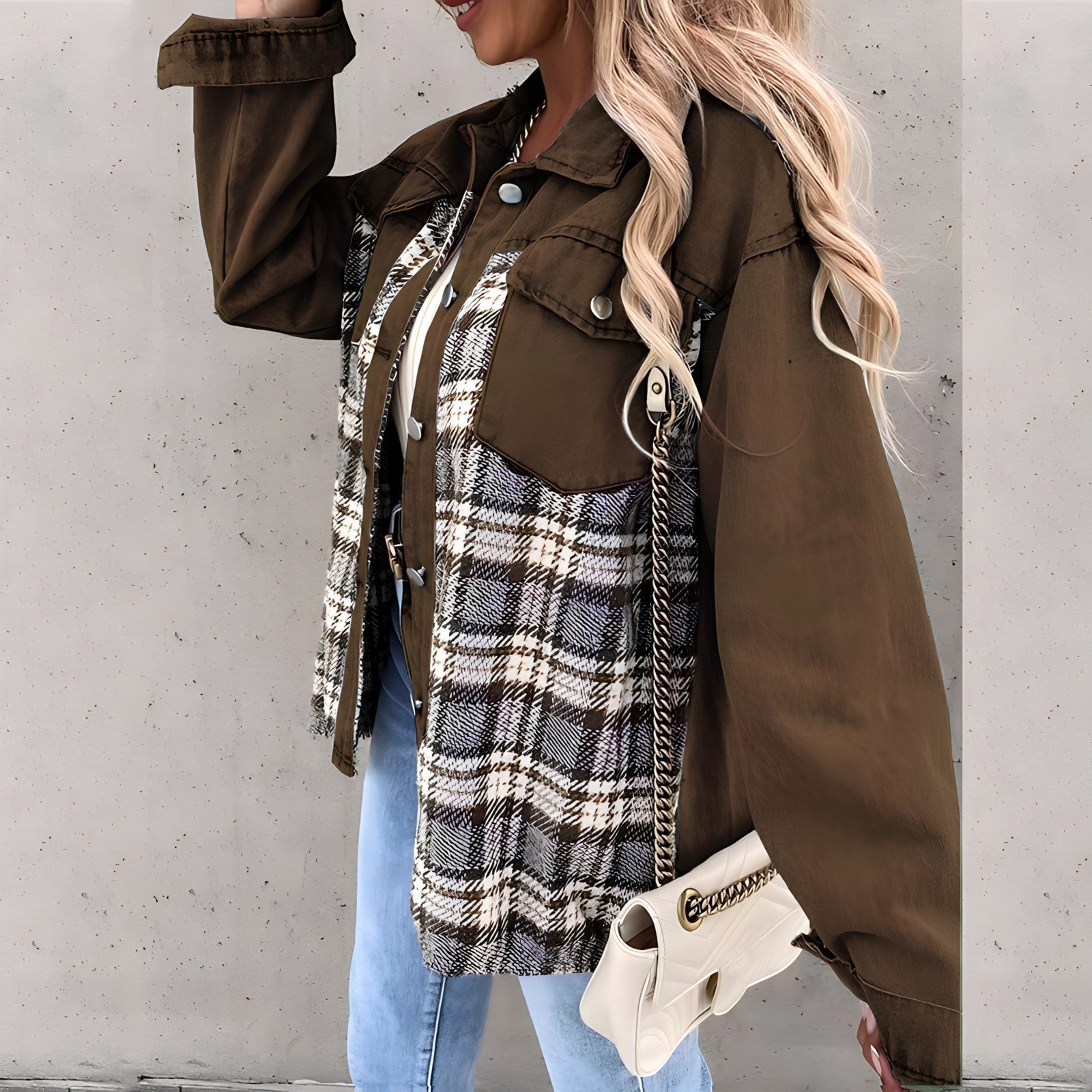 Bernadette™ - Women's Check Jacket [Last Day Discount]
