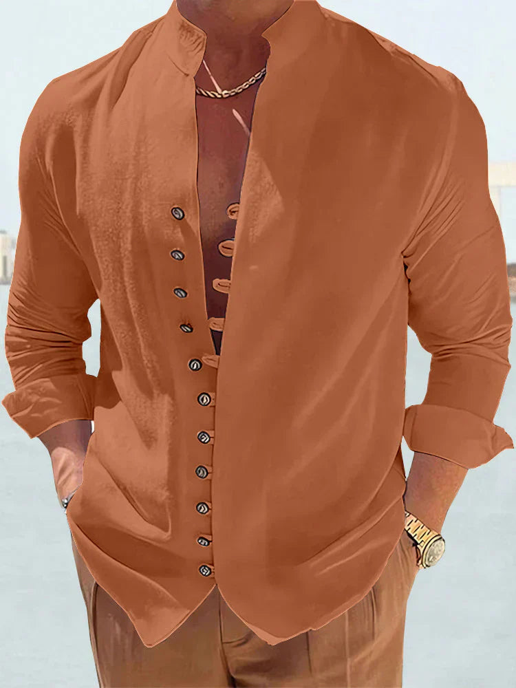 Valenzora | Cotton Linen Shirt