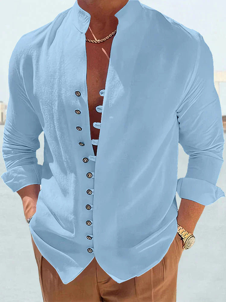 Valenzora | Cotton Linen Shirt