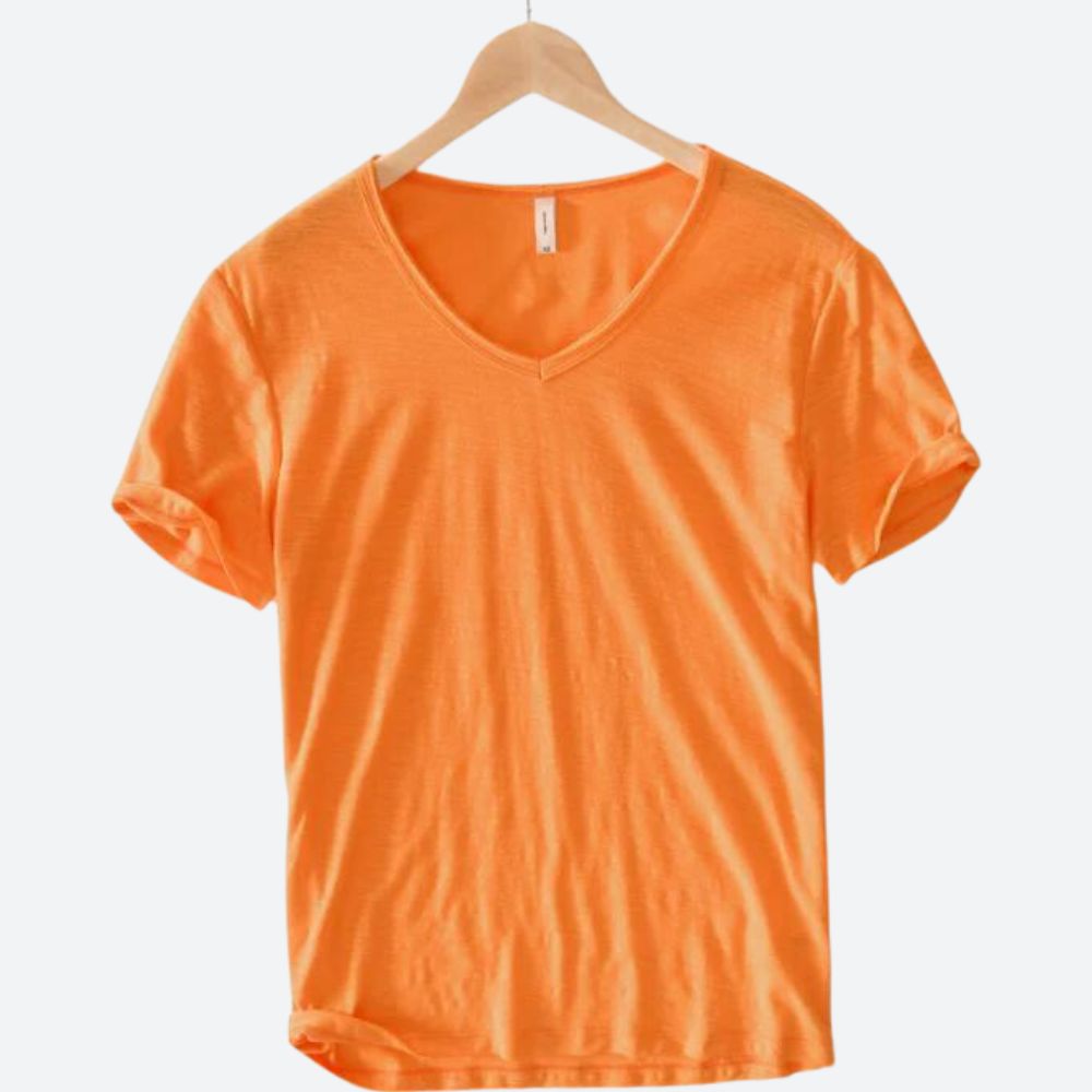 Valenzora | Summer Cotton Linen T-Shirt