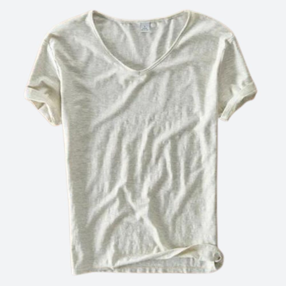 Valenzora | Summer Cotton Linen T-Shirt