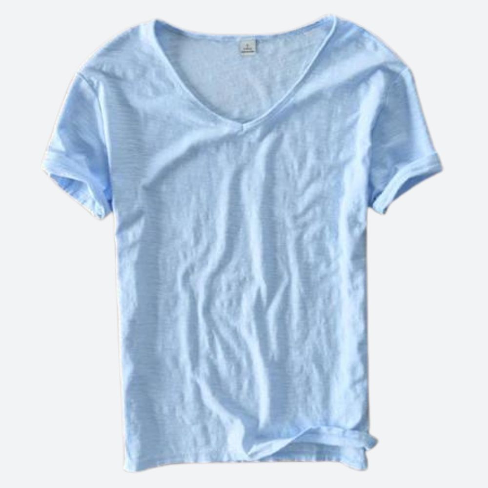 Valenzora | Summer Cotton Linen T-Shirt
