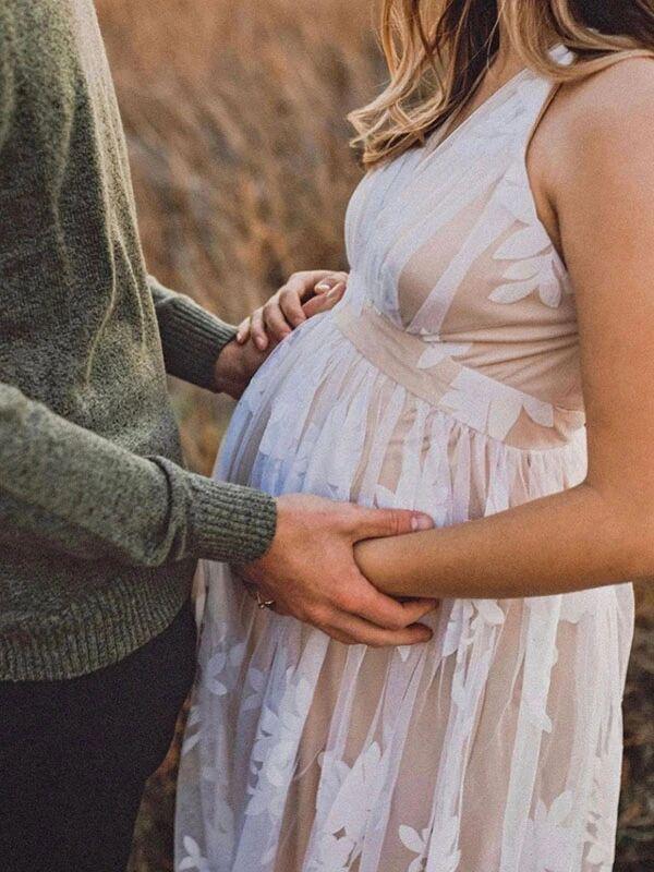 Valenzora | Umstands-Maxikleid