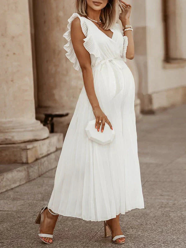 Valenzora | Damen elegantes Kleid Zeitlos