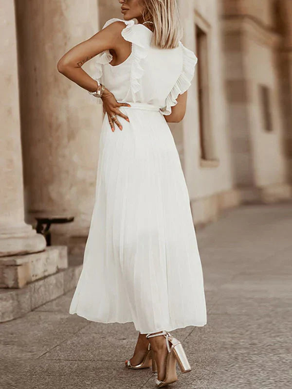 Valenzora | Damen elegantes Kleid Zeitlos