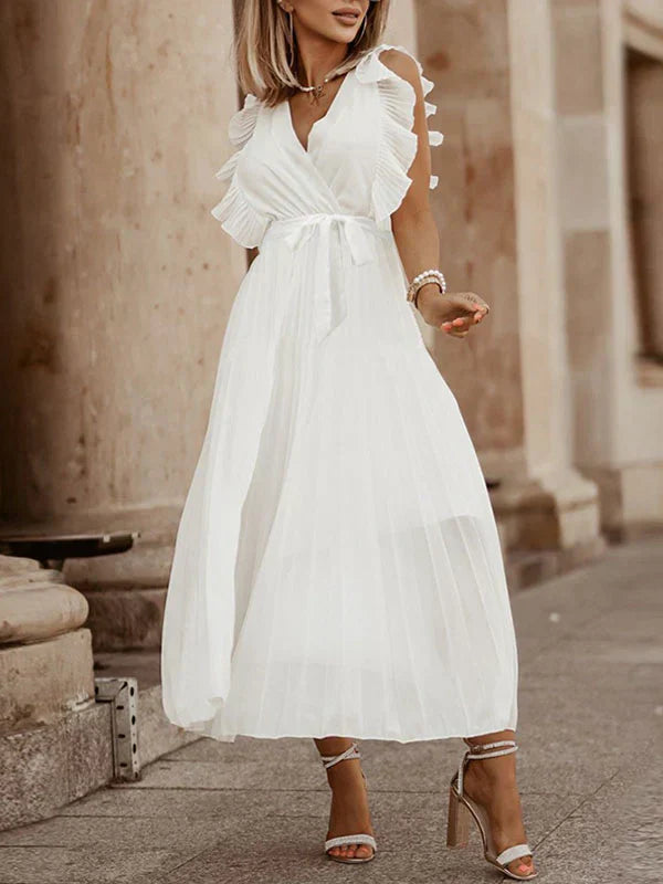 Valenzora | Damen elegantes Kleid Zeitlos