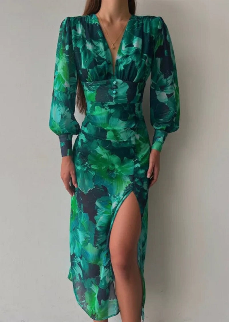 LONG SLEEVE DRESS - Elegant long sleeve dress