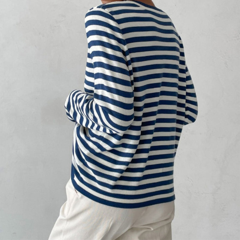 Elegant striped T-shirt