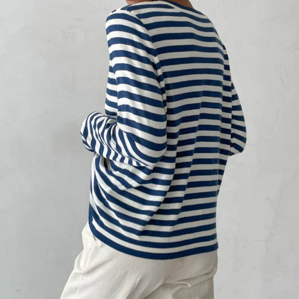 Valenzora | airy, lightweight striped T-shirt