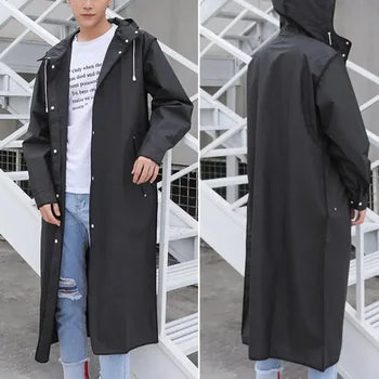 Valenzora | Rain Jacket with Hood, Waterproof and Windproof