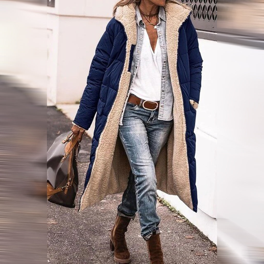 Valenzora | Reversible Women's Puffer Jacket - Stylish and warm winter jacket