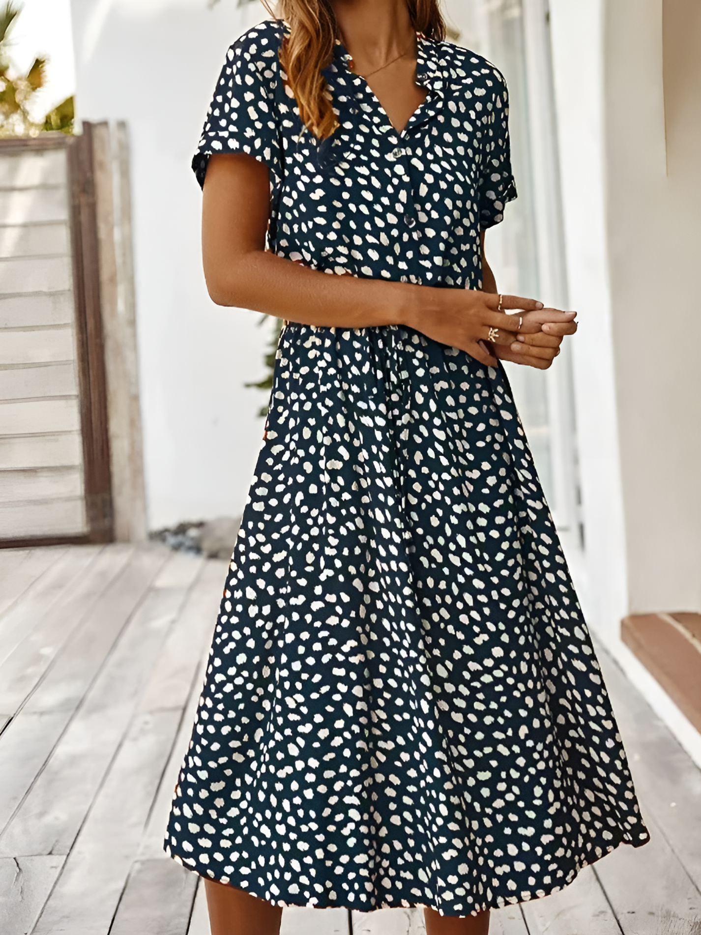 Valenzora | Schmeichelhaftes Kleid im Boho-Design