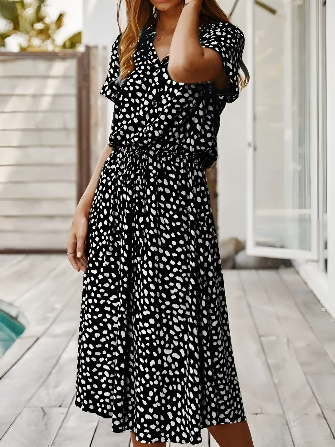 Valenzora | Schmeichelhaftes Kleid im Boho-Design