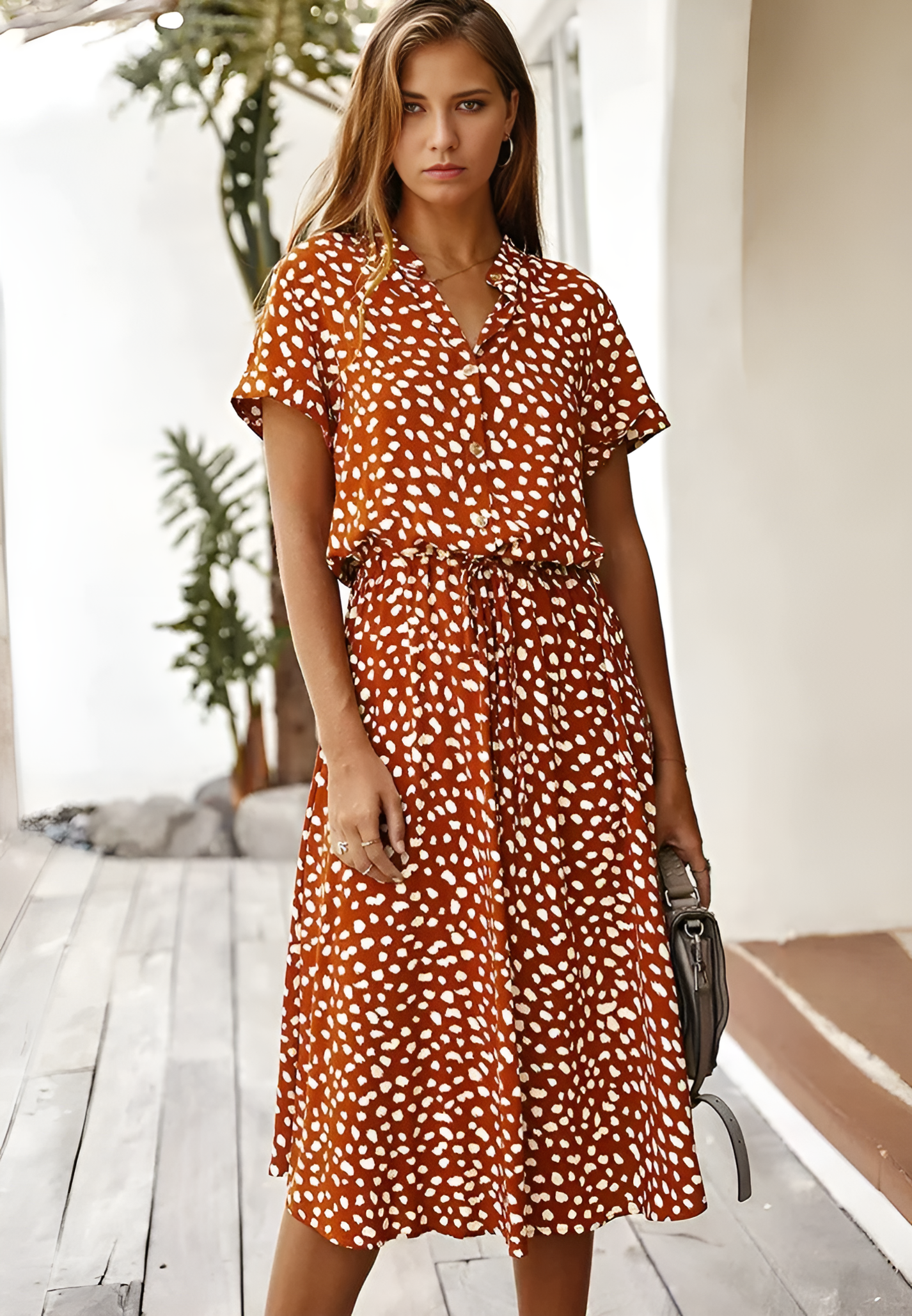 Valenzora | Schmeichelhaftes Kleid im Boho-Design