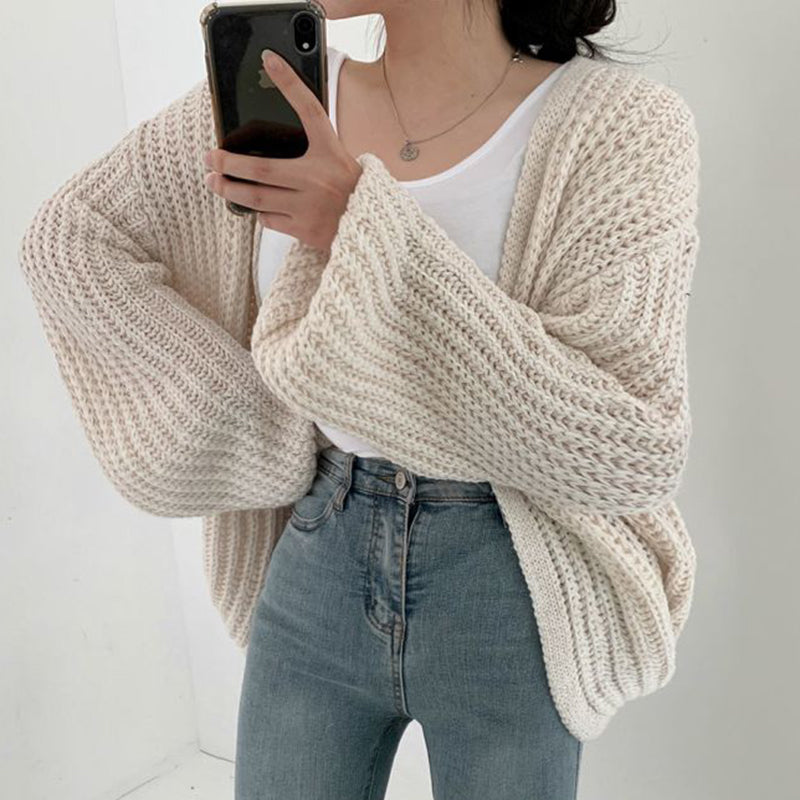 Valenzora – Langarm-Strickjacke