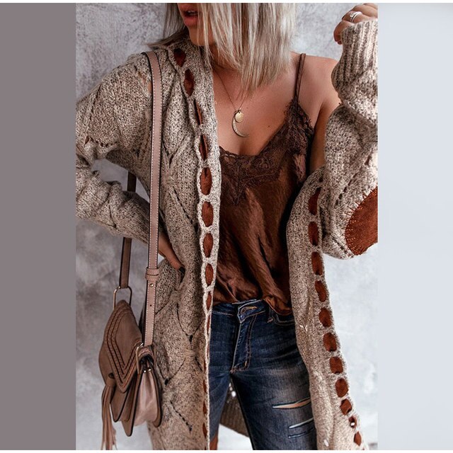 Kapuzenpullover, Strickjacke