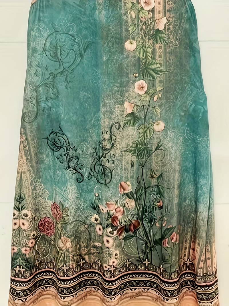 Valenzora | Ärmelloses, weit geschnittenes Boho-Kleid Sommerkleid