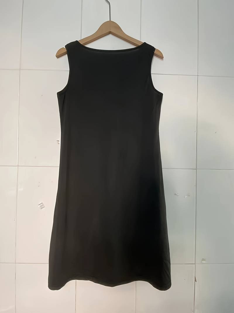 Valenzora | Ärmelloses, weit geschnittenes Boho-Kleid Sommerkleid