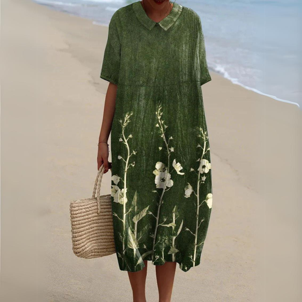 Valenzora | Colorful cotton summer dress