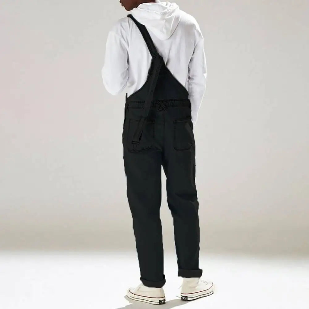 Valenzora | Lässige Jeans-Overalls mit verstellbaren Trägern und Taschen