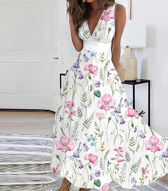 Valenzora | Elegantes Sommerkleid mit modernem Schnitt