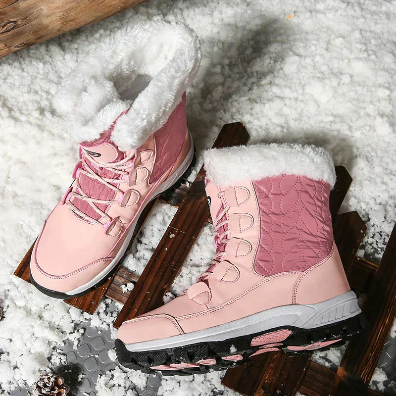 Valenzora | Classic lined winter midi boots for women