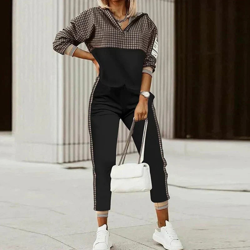Valenzora | Women's Stylish 2-Piece Jogging Suit Set