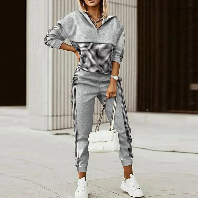 Valenzora | Women's Stylish 2-Piece Jogging Suit Set