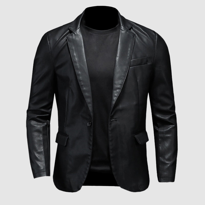 Valenzora | Elegant leather jacket