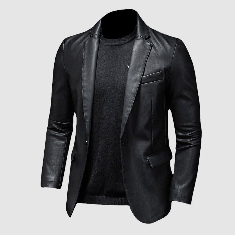 Valenzora | Elegant leather jacket